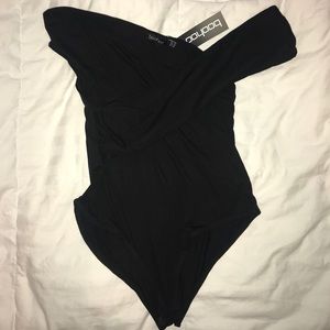 Wrap Off The Shoulder Bodysuit